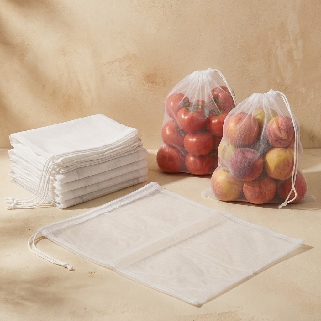 Ryset Large Fruit Protection Bags – Fine Woven Bags for Fruit & Clusters