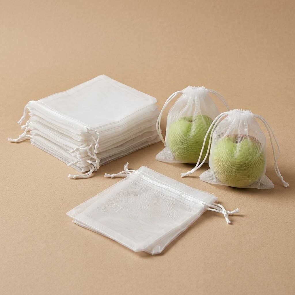 Ryset small Fruit Protection Bags – Fine Woven Bags for Fruit fly & Bird protection