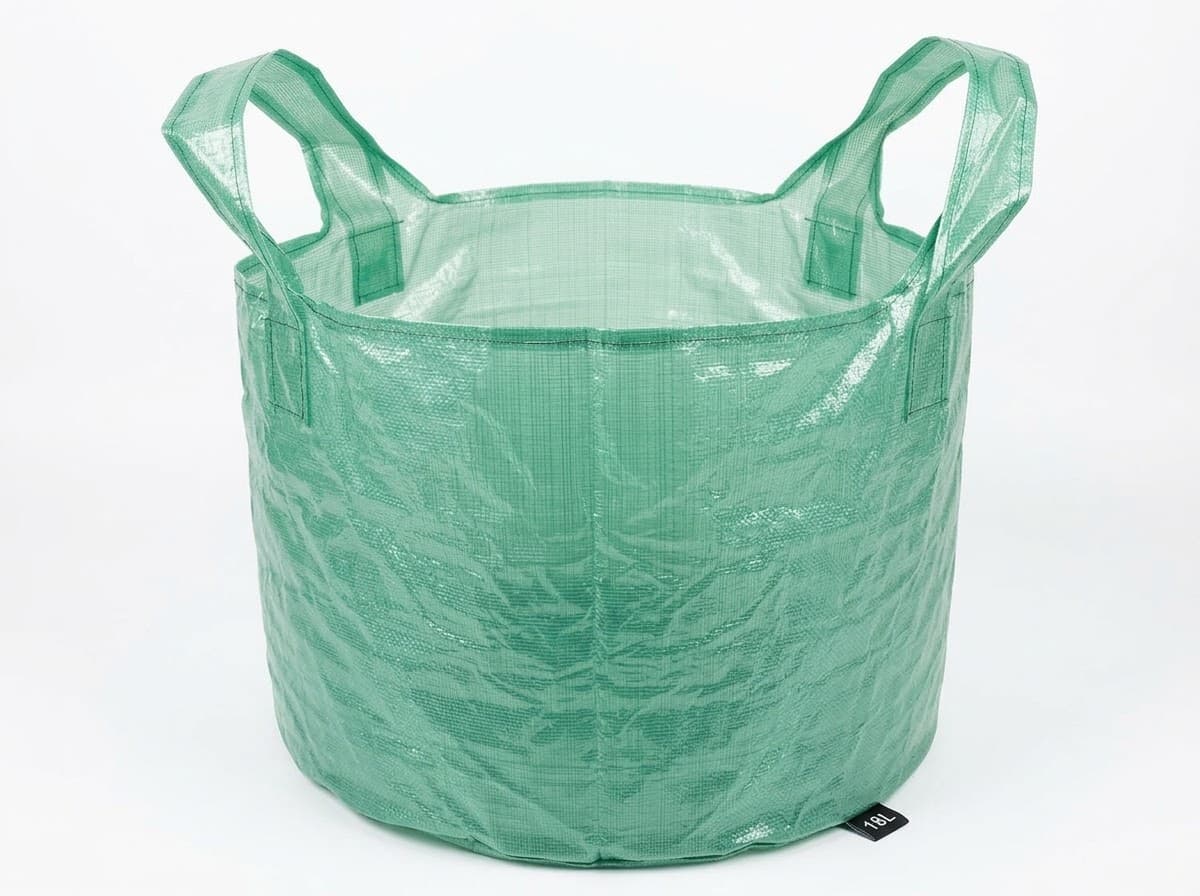 18L Translucent Green Heavy-Duty LDPE Grow Bag