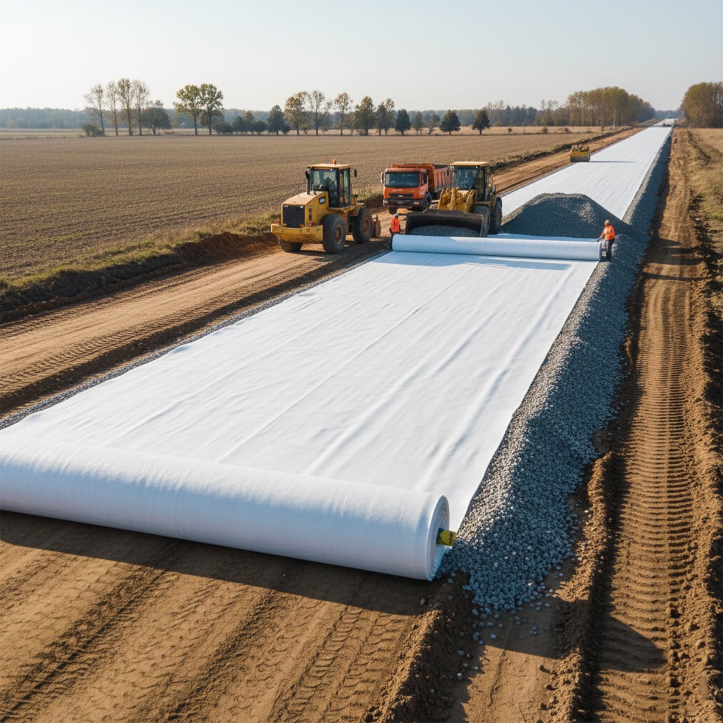 Geotextile NON-WOVEN PP - 1.8m x 200m