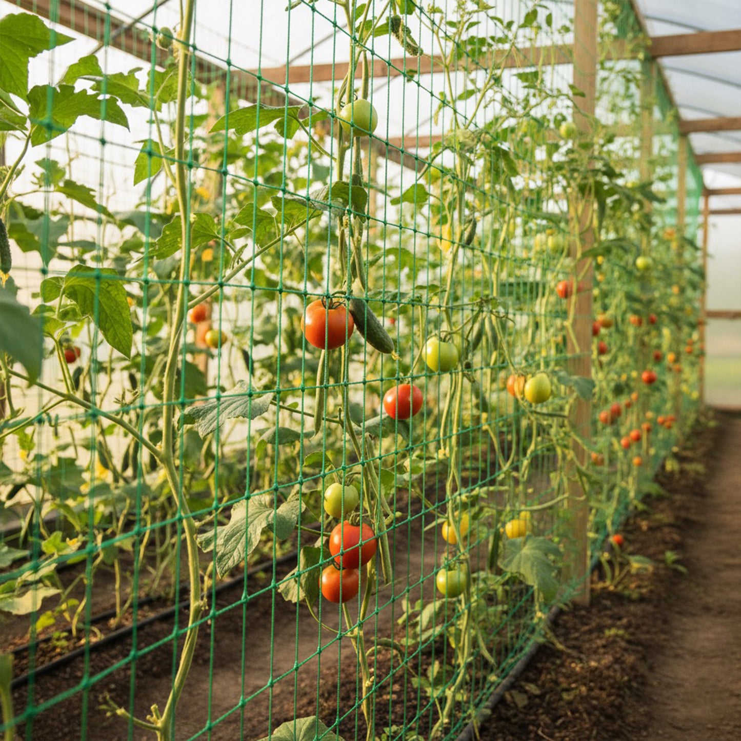 Vegetable support net